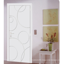 Made in China Modern House Design Flush Doors, White Painted Interiror Doors